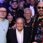 Tyson Fury, Bob Arum et Oleksandr Usyk