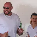 Tyson Fury est actuellement en vacances à Cannes avec sa famille. 