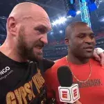 Tyson Fury et Francis Ngannou vont s'affronter en boxe anglaise le 28 octobre. 
