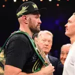 Tyson Fury face à Usyk