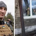 Wladimir Klitschko est présent sur le front en Ukraine. 