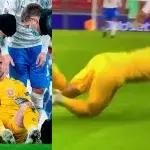 Ce gardien se prend un énorme KO lors d'un match de la Ligue des Nations