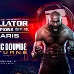 Cédric Doumbé affrontera Derek Anderson au Bellator Paris. 