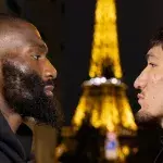 Cédric Doumbé et Baysangur "Baki" Chamsoudinov. 