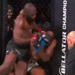 Cédric Doumbé s'est imposé par TKO dans le 1er round contre Willis. 