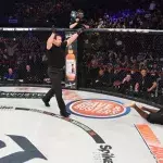 Kimbo Slice et Dada 5000 lors du Bellator 149. 