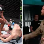 Nate Jennerman, combattant de la team McGregor au TUF 31, a été mis KO par Roberts. 