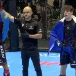 Paul Denis Navero s'est incliné en quarts de finale à la décision unanime des juges. 