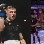 Allan Landouzy aux championnats d'Europe IMMAF