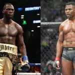 Deontay Wilder et Francis Ngannou 