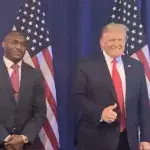 Kamaru Usman et Donald Trump