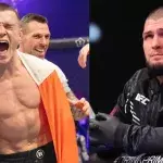 Paul Hughes et Khabib Nurmagomedov