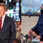 Arnold Schwarzenegger porte un masque "Terminator" pour sortir pendant le confinement