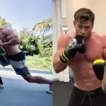 Chris Hemswroth muscu entraînement Thor 4