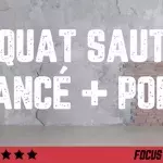 Comment bien faire un enchaînement squat sauté avancé et pompes