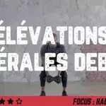 Elévations latérales debout buste en avant : excercices pour se muscler les épaules