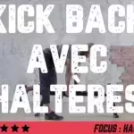 Kick back avec haltères : comment bien faire l'exercice pour se muscler efficacement