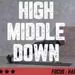 Pompes High Middle Down