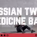 Russian Twist medicine ball