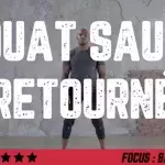 Squat sauté retourné
