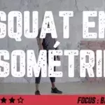 Squats en isométrie