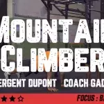 Le mountain climber mêle cardio et musculation 