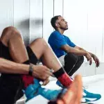 Partenaire d'entraînement fatigué