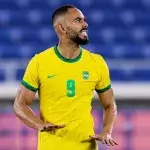 Matheus Cunha avec la sélection brésilienne. 