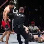 Biaggio Ali Walsh l'a emporté par KO pour ses grands débuts au PFL. 