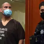 Cain Velasquez au tribunal après son arrestation. 