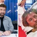 Chuck Norris a fait face à Rickson Gracie, légende du MMA et du combat libre. 