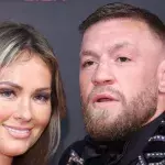 Conor McGregor en compagnie de sa femme Dee Devlin. 
