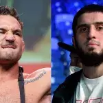 Islam Makhachev et Michael Chandler 