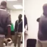 la brute du lycée s'attaque à la mauvaise personne et se prend un gros KO