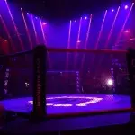 Le MMA se déroule le plus souvent dans une cage. 