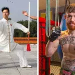 À l'exact opposé du MMA, le Tai-chi est un art martial beaucoup plus doux. 