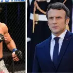 Paulo Costa a qualifié Emmanuel Macron de "faible". 