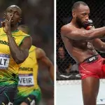 Usain Bolt a encouragé Leon Edwards, natif de la Jamaïque, avant son combat contre Kamaru Usman 