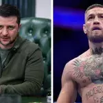 Volodymir Zelensky n'a pas apprécié que McGregor ne soutienne pas l'Ukraine publiquement. 