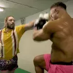 Jean-Charles Skarbowsky a affronté le bodybuildeur Théo Leguerrier dans un sparring. 