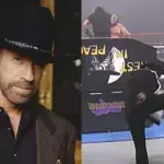 Chuck Norris met KO Jeff Jarrett