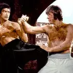 Chuck Norris et Bruce Lee