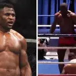 Francis Ngannou a effectué un combat de kickboxing en 2015. 