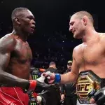 Adesanya et Sean Strickland à l'UFC