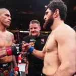 Alex Pereira et Magomed Ankalaev
