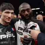 Baissangour "Baki" Chamsoudinov et Cédric Doumbè.