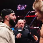 Belal Muhammad et Shavkat Rakhmonov. 