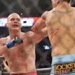 Benji Radach en 2009 lors d'un combat au sein de l'organisation Strikeforce. 