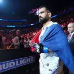 Benoît Saint-Denis en mars 2024 avant son combat contre Dustin Poirier.