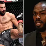 Benoit Saint-Denis et Jon Jones. 